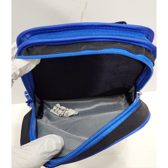 Vintage Scooby Doo Disc Man/ CD Holder Bag Fanny Pack Cartoon Black Blue Grey - Picture 6 of 13